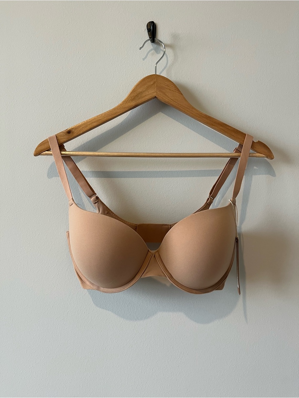 SKIMS Fits Everybody Push-Up Demi Bra 34DD NWT Ochre Color